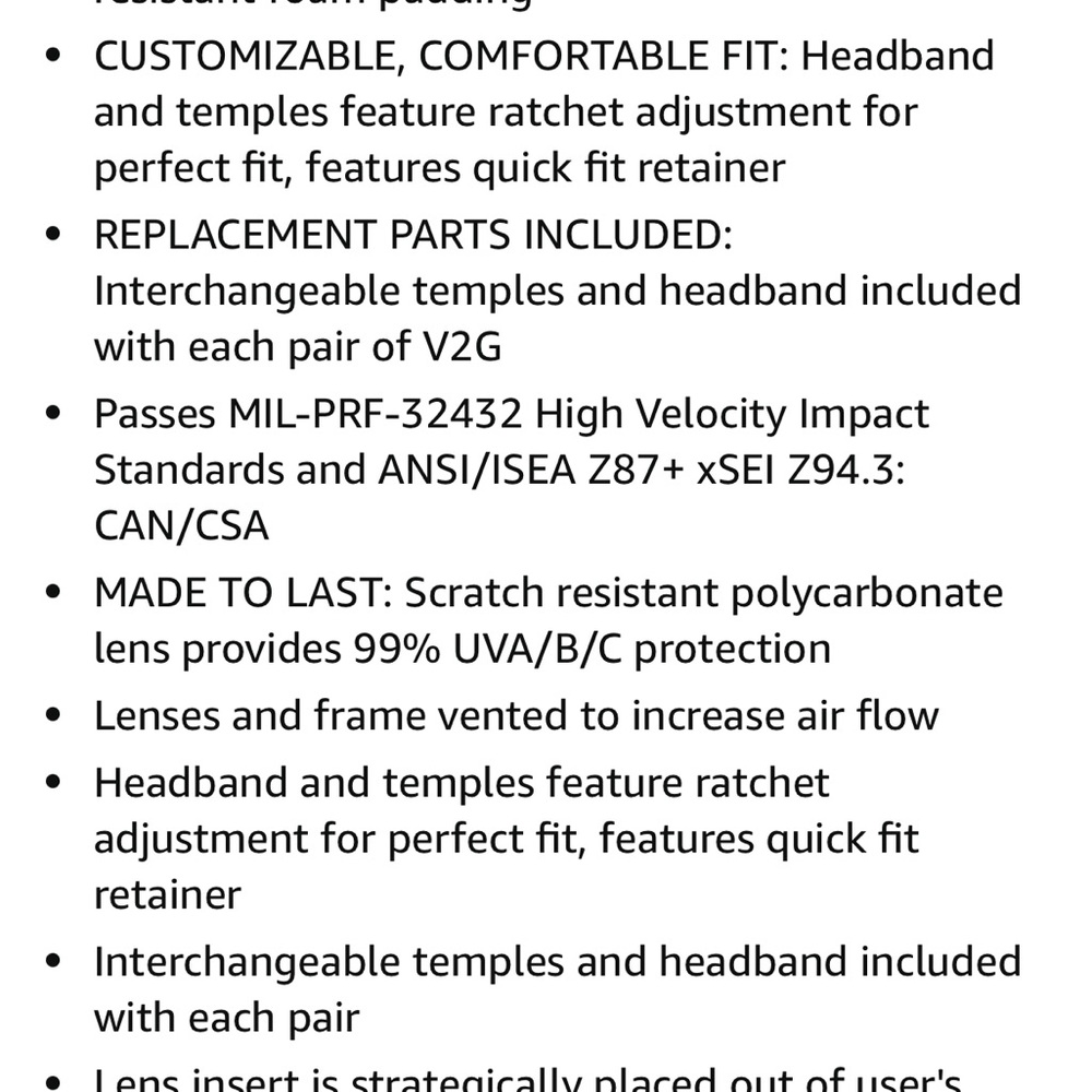 Black and Gray Wraparound Protective Glasses with Anti-Fog Lenses - Picture 6 of 7